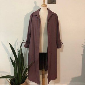 Vintage London Fog Wool Lined Trench Coat